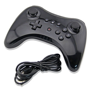 Honson Pro Cổ Điển Không Dây Bt Trò Chơi Điều Khiển Ergonomic ABS Chất Liệu Rung Tính Năng Cho <span class=keywords><strong>Nintendo</strong></span> <span class=keywords><strong>Wii</strong></span> U Phím Điều Khiển Gamepad - Product Image 4