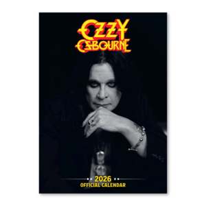 Calendario de Escritorio Ozzy Osbourne 2026, Planificador de Mesa de Madera y Papel con Pantalla de Adviento, Calendario Impreso - Product Image 2