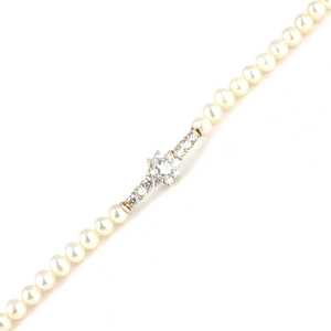 Pulsera Elegante de Plata de Ley 925 con Flor, Perla y Diamantes, Brazalete con Gemas Deslumbrantes - Product Image 4