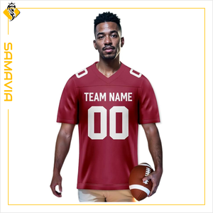 SAMAVIA Customizable Performance-Driven <b>Soccer</b> Wear Industry Club Football Jersey with Custom Design & Logo - Product Image 5