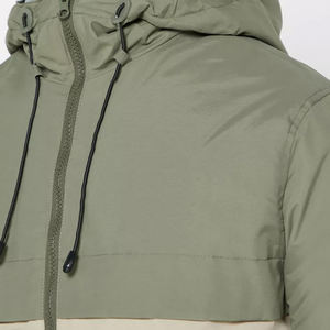 2024 OEM, venta al por mayor, Unisex, cortavientos impermeable, chaqueta de invierno de carcasa suave, cálida, con capucha, transpirable, cuello de secado rápido, patrón de letras - Product Image 6