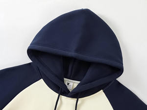 Sweat-shirts à capuche à manches raglan, doublure en molleton 100% coton, coupe régulière, broderie, double poches, haute qualité, vente en gros, personnalisés - Product Image 3