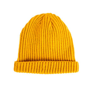 Achetez des bonnets tricotés d'hiver unisexes personnalisés de couleur unie, 100% laine acrylique, nouvelle collection 2026 - Product Image 2