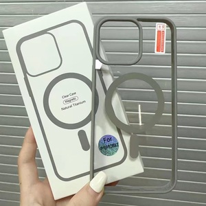 Funda de Carga Inalámbrica Transparente de Acrílico Premium a Prueba de Golpes para 16 Pro Max/ Antipolvo y Antiarañazos, <span class=keywords><strong>10</strong></span> Colores - Product Image 4