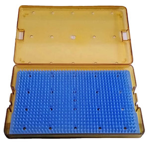Boîte de conteneur de stérilisation d'instruments chirurgicaux personnalisée la plus vendue Boîte de stérilisation en autoclave avec tampon en silicone - Product Image 2