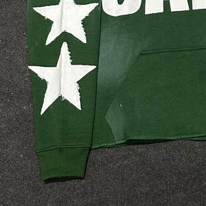 Survêtement à capuche personnalisé de haute qualité à imprimé bouffant Ensembles de pantalons unisexe en coton survêtements pour hommes Lavage à l'acide disponible en gros - Product Image 4