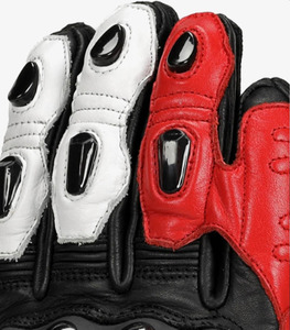 Gants de course en cuir véritable en matériau frais-Gants de moto unisexe respirants imperméables de haute qualité pour le cyclisme - Product Image 2