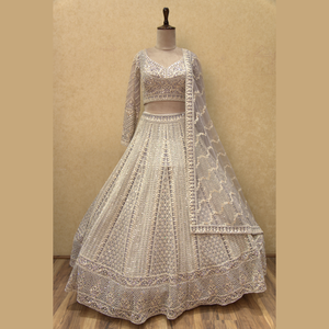 Trendy Mauve Lehenga con delicado bordado Dori con trabajo manual de diamantes Perfecto para todas las ocasiones a precio al por mayor - Product Image 1