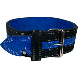 Professional Strength Training Weight Lifting Fitness Belt Custom Logo Back Support Leather Power Belt - Product Image 5