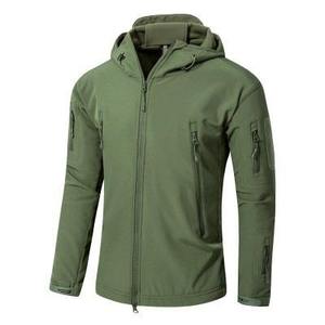 Veste Softshell de camouflage pour hommes d'hiver en gros vêtements tactiques veste coupe-vent et imperméable 2023 - Product Image 4