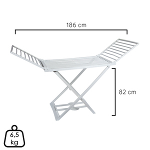 Tendedero Plegable de Resina Oryx con Alas - Product Image 1