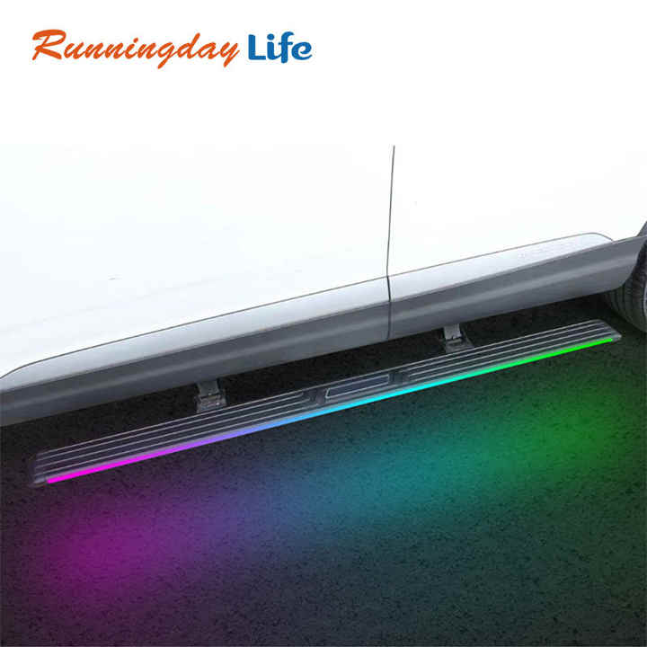 Isuzu Electric Running Boards 2012-2023 Automatic Sports Style Side Steps for Toyota Grand Highlander Fortuner Tundra