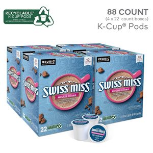 Swiss Miss Chocolate Caliente Bajo en Calorías, Cápsulas Individuales Keurig K-Cup, 88 Unidades - Product Image 3