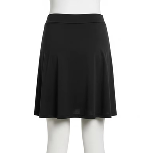 กระโปรงผ้ายืดสแปนเด็กซ์สำหรับผู้หญิงกระโปรงผ้ายืดผสมโพลีเอสเตอร์ผ้านุ่มน้ำหนักเบาเสื้อผ้าลำลองใส่ในสำนักงานหรูหราระบายอากาศได้ดี - Product Image 3