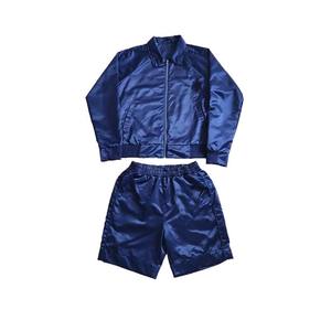 2025 unisexe personnalisé hommes fermeture éclair coupe-vent survêtement élégant couleur bloc court ensemble Sport respirant vêtements - Product Image 2