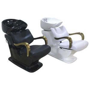 Sillón de Champú Moderno de Cuero para Salón de Belleza con Diseño Impermeable, Características Ergonómicas y Esponja de Alta Densidad para Uso en Barberías y Spas - Product Image 4