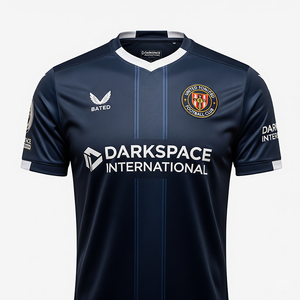 Maillot de football personnalisable de haute qualité pour hommes 100% polyester séchage rapide Durable écologique léger respirant col en v court - Product Image 3