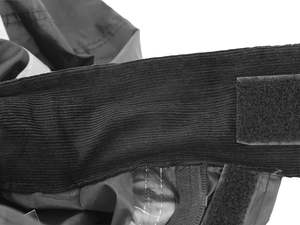 Combinaison de pluie pour moto Nelson Rigg Stormrider, 2 pièces, orange et noir - Product Image 5