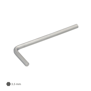 Chiave Allen Standard in Acciaio Cromo Vanadio Professionale 3,5 mm. - Product Image 3