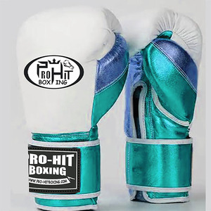 ถุงมือชกมวยแบบมืออาชีพถุงมือหนังแท้ MMA มวยไทยถุงมือชกมวยไทย - Product Image 4