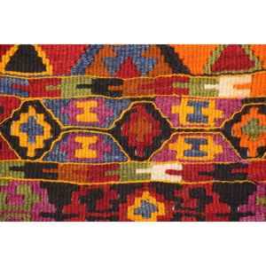 Tapis turc 2,4x15,4 pi (72x470 cm), tapis vintage rouge du sud-ouest - Product Image 4