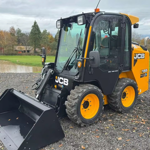 Envío Gratuito, Cargadora Compacta de Ruedas JCB 155, Cargadora de Ruedas con Certificación CE y EPA, con Accesorio de Cargadora Frontal - Product Image 1