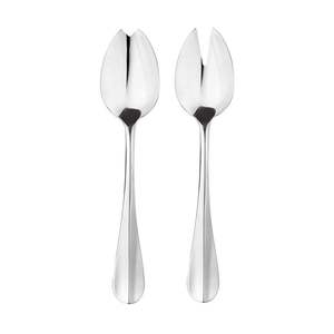 Ensemble de couverts polyvalents en acier inoxydable avec poignées classiques en résine comprenant des cuillères Cuillère à steak élégante - Product Image 3