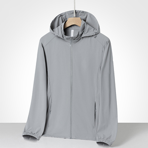 Veste d'extérieur pour homme en spandex, protection solaire UPF 50+, séchage rapide, impression sérigraphique, vêtements de pêche, vente en gros personnalisée, manches longues - Product Image 5