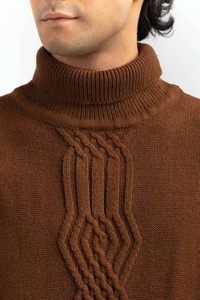 Men O Neck <b>Jumpers</b> Knitted Sweater Long Sleeve <b>Pullovers</b> Striped Casual Loose Fit Slight Standard Wool Winter - Product Image 6