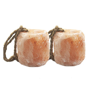 Himaliessence marchands de sel fait à la main Durable bétail Animal lécher sel pierre roche suspendu corde 100% naturel pur sel de l'Himalaya - Product Image 6