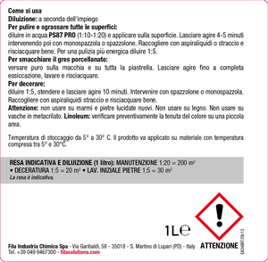 Nettoyeur de sols 3-en-1 PS87 PRO, dégraissant, décapant de cire, détachant pour pierre naturelle, céramique, béton, linoléum - Product Image 3