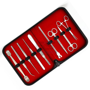 Kit de dissection manuelle avancé pour étudiants en médecine et instruments chirurgicaux vétérinaires en acier inoxydable - Product Image 3