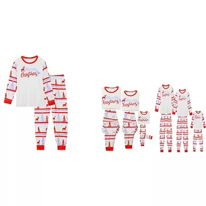 Latest Design OEM Customized Breathable Christmas Magic Print Cotton <b>Pajama</b> Set for <b>Men</b> Full Sleeve <b>Summer</b> - Product Image 4