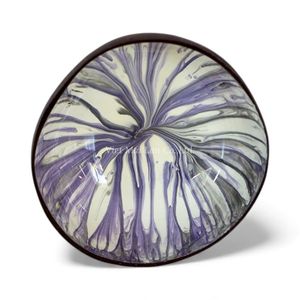 Cuenco de Coco con Madreperla, Hecho a Mano, con Incrustaciones de Concha Natural, Ecológico, Decorativo, para Regalo - Product Image 1