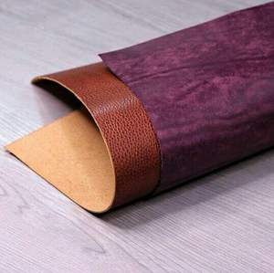 Peaux de cuir de buffle teintées sur mesure de couleur violette adaptées aux concepteurs de sacs et aux fabricants de revues - Product Image 6