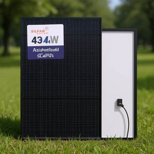 Panneau solaire monocristallin HJT bifacial Silfab SIL-460 BG tout noir 460W - Product Image 3