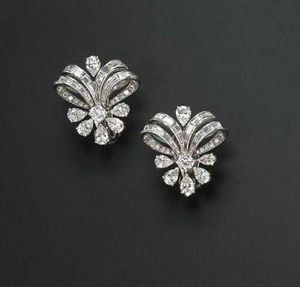 Mid-Century Vintage Moissanite <b>Earring</b> 925 Sterling Silver Plated IGI Certified Graduation Wear <b>Cute</b> Design - Product Image 1