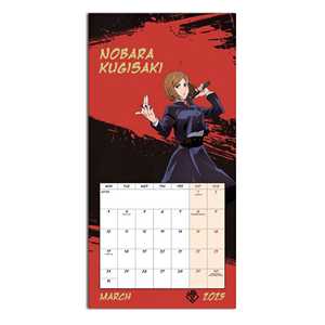 Calendario de Pared Jujutsu Kaisen 2025, Calendario de Mesa, Calendario de Oficina, Calendario de Papel para Exhibición, Promoción, Uso con Reloj - Product Image 1