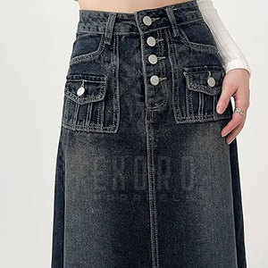 Nueva Llegada, Venta al Por Mayor Personalizada, Ropa EXORO, Falda Informal de Algodón Ligero y Transpirable con Bolsillos de Alta Calidad para Mujer, Otoño 2025 - Product Image 5