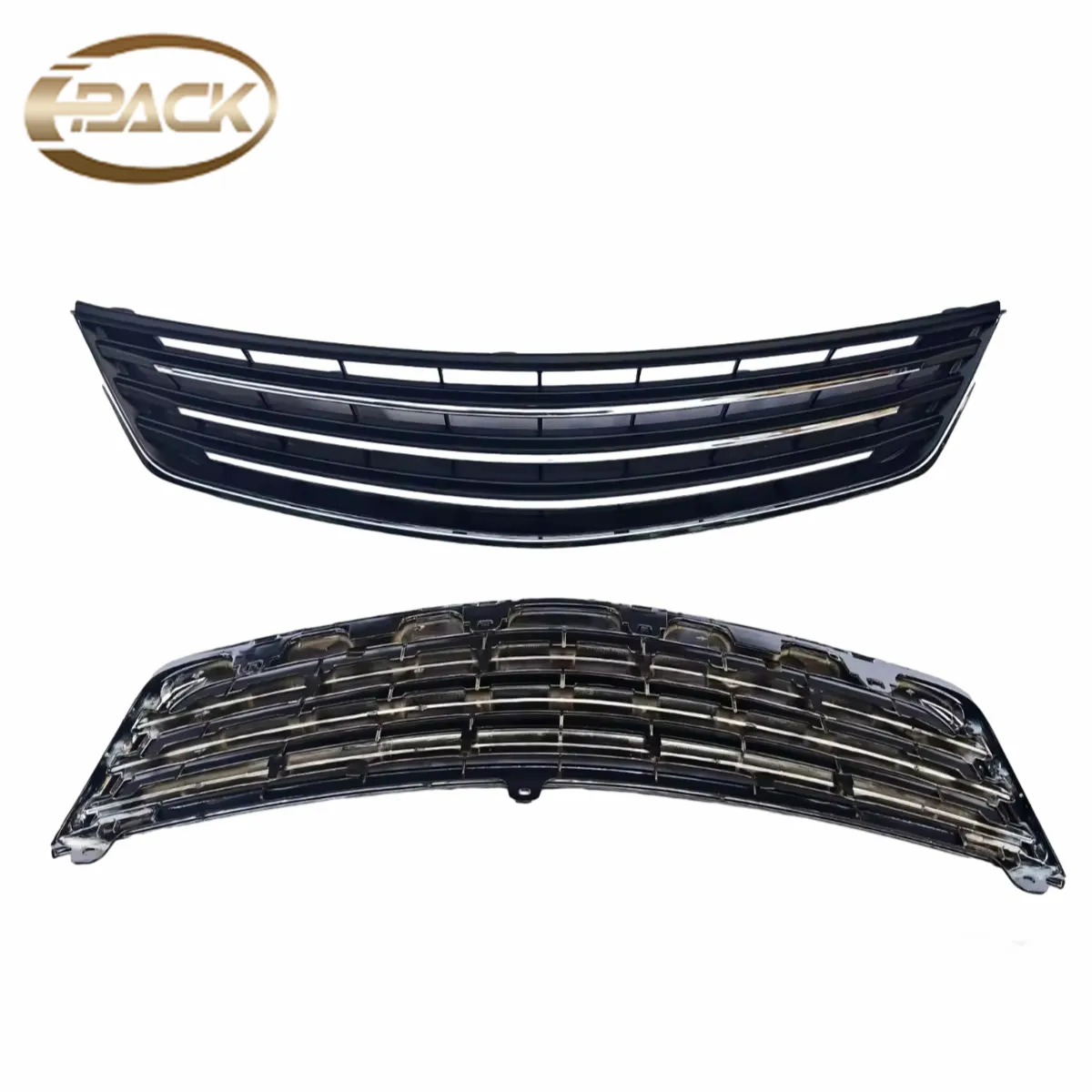 For Toyota Allion 2008 Chrome and Black Front Bumper Grille High-quality