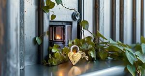 Brass Made Smart Padlock with <b>Keys</b> Functional Golden Skull Design Working <b>Lock</b> - Product Image 4