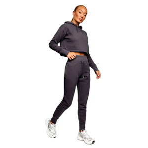 Conjunto Deportivo Profesional de Invierno para Mujer, de 2 Piezas, con Bolsillos, Sudadera con Capucha Transpirable y Pantalones Deportivos - Product Image 1