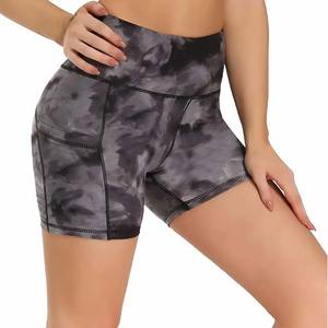 Pantalones cortos de camuflaje personalizados para mujer, ropa deportiva corta de Material de poliéster de alta calidad con bolsillo, secado rápido, gran oferta, 2023 - Product Image 1