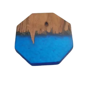 Daily Sale Affordable Rate Resin & <b>Wood</b> Customized Hexagonal Tea coaster <b>Placemat</b> Mat Pads Super Quality Hot Selling 2024 - Product Image 1