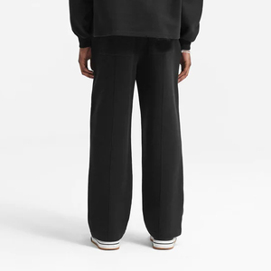 Pantalones de pierna recta personalizados de alta calidad, pantalones de chándal, ropa de calle, pantalones de chándal acampanados Vintage para hombre, pantalones de pierna recta de algodón 100% - Product Image 5