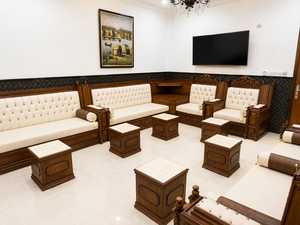 Mobilier de Majlis Arabe Moderne |     Personnalisation Possible |    Livraison gratuite dans le monde entier - Product Image 1