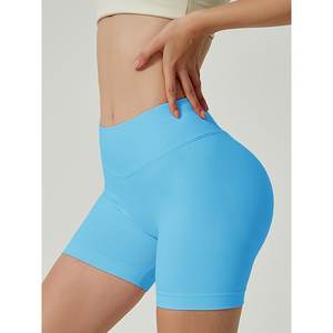 Short taille haute à séchage rapide pour femme avec technologie extensible dans les 4 sens pour les activités quotidiennes et sportives - Product Image 3