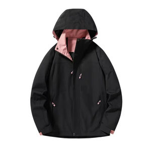 Chaqueta cortavientos e impermeable de primera calidad para hombre, chubasquero de secado rápido multicolor para uso en exteriores en invierno, venta al por mayor - Product Image 5