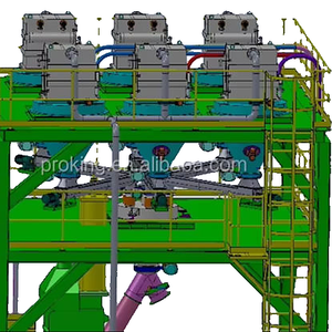 Système de pesage automatique Paxton haute productivité 22 kW 380 V pour le traitement des composés de caoutchouc en usine de fabrication - Product Image 1