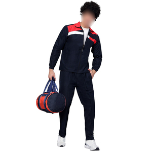 Cómodo producto premium Hombres Chándal Transpirable Regular Fit Conjuntos de chándal de poliéster de longitud completa POR INCREÍBLES INDUSTRIAS - Product Image 3